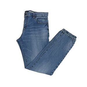 Aeropostale Men’s Slim Taper Distressed Jeans 34X32